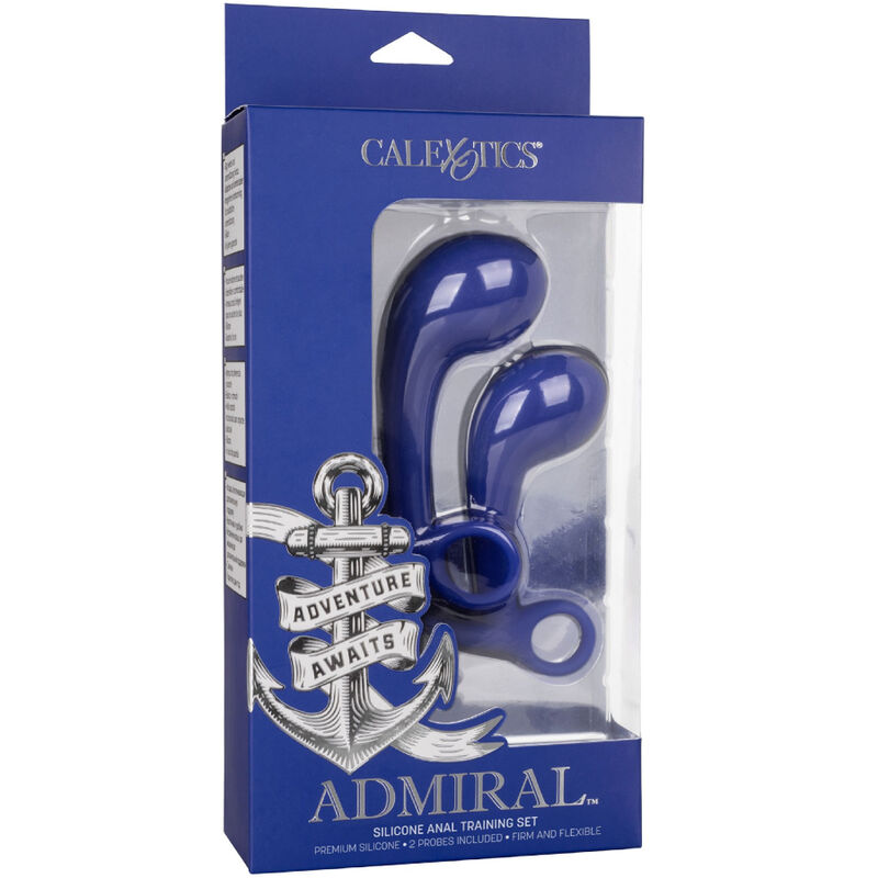 CALEXOTICS - ADMIRAL SET 2 PLUG ANAL BLEU – Image 5