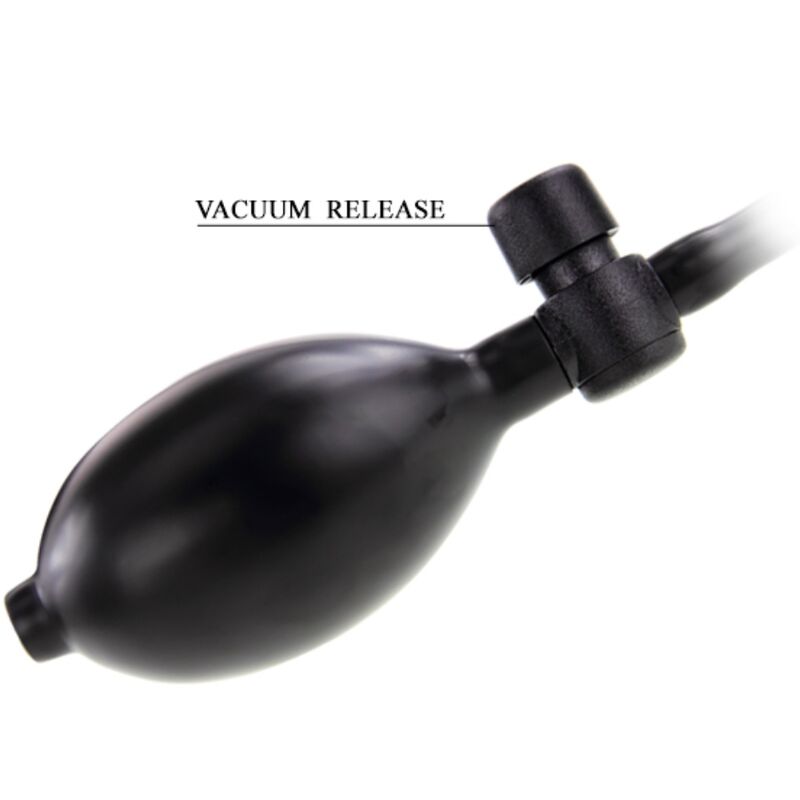 PRETTY LOVE - PLUG ANAL GONFLABLE NOIR – Image 5