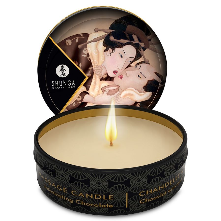 SHUNGA - MINI CARESSE À LA BOUGIE PRÉSENTOIR BOUGIES DE MASSAGE 24 UNITÉS – Image 6