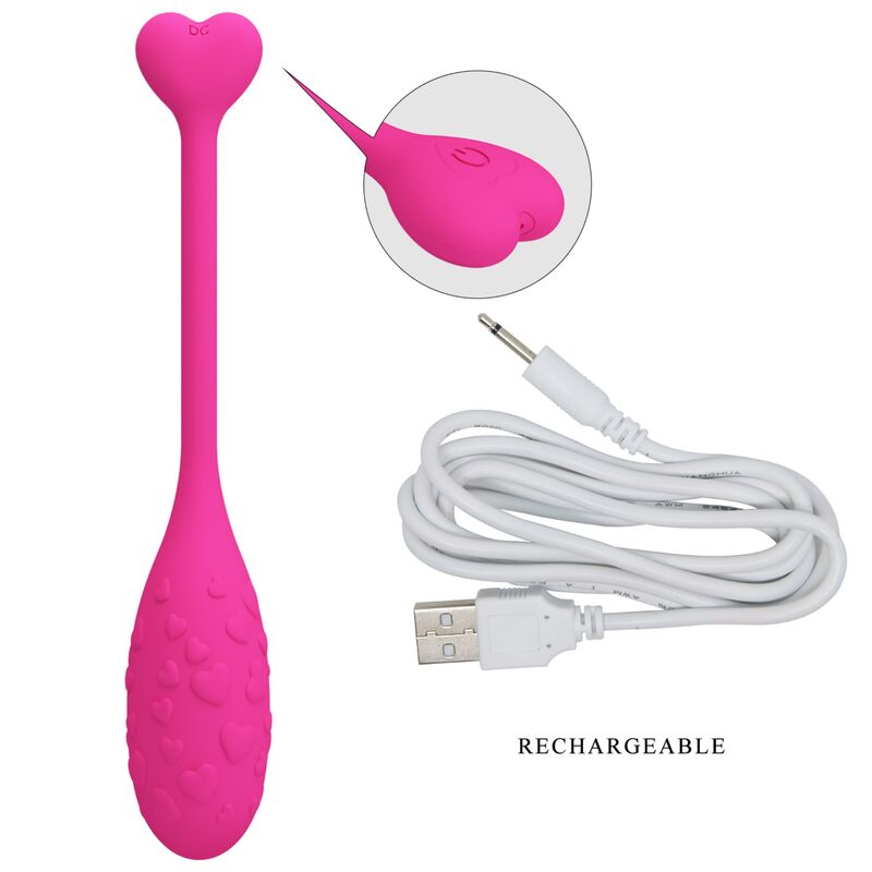 PRETTY LOVE - OEUF VIBRANT ROSE FISHER CONTRÔLÉ PAR APPLICATION – Image 6