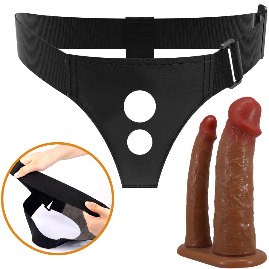 PRETTY LOVE - KEAVEN HARNAIS BRIEFS DOUBLE GODE UNIVERSEL ET CONFORTABLE – Image 5