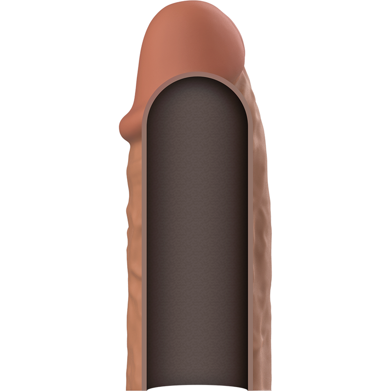 VIRILXL - EXTENSION DE PÉNIS MARRON EN SILICONE LIQUIDE V3 – Image 5