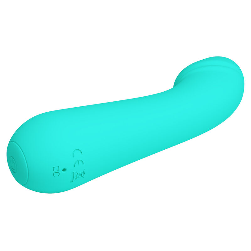 PRETTY LOVE - VIBRATEUR RECHARGEABLE CETUS VERT AQUA – Image 5