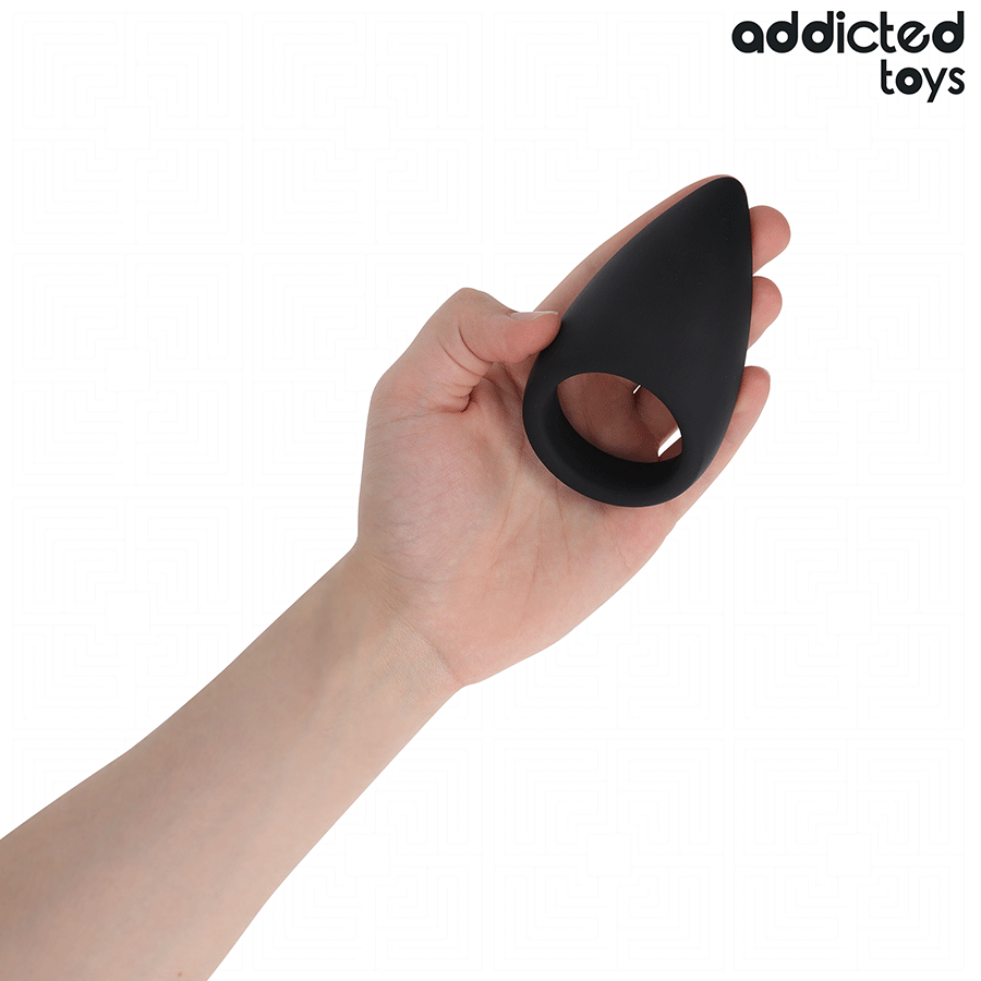 ADDICTED TOYS - ANNEAU PÉNIS EN FORME DE LARME – Image 5
