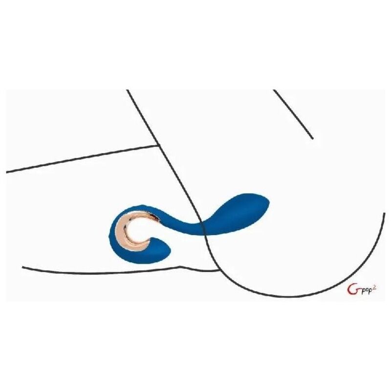 G-VIBE - GPOP 2 VIBRATEUR G ET P POINT BLEU INDIGO – Image 5
