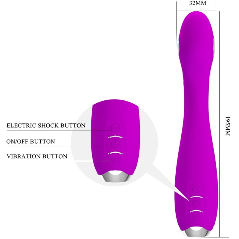 PRETTY LOVE - HECTOR ELECTROSHOCK VIBRATOR APPLICATION GRATUITE VIOLET – Image 5