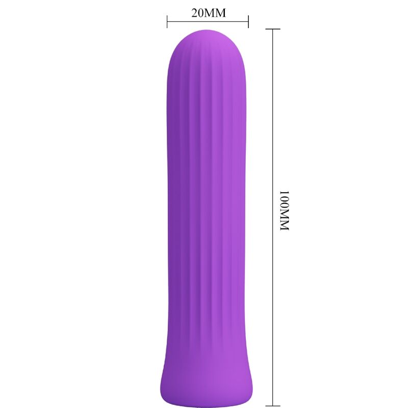 PRETTY LOVE - BLANCHE VIBRATEUR STIMULATEUR LILAS – Image 5