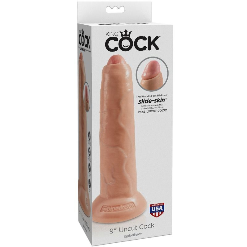 KING COCK - GODE RÉALISTE CHAIR NON COUPÉE 23 CM – Image 5