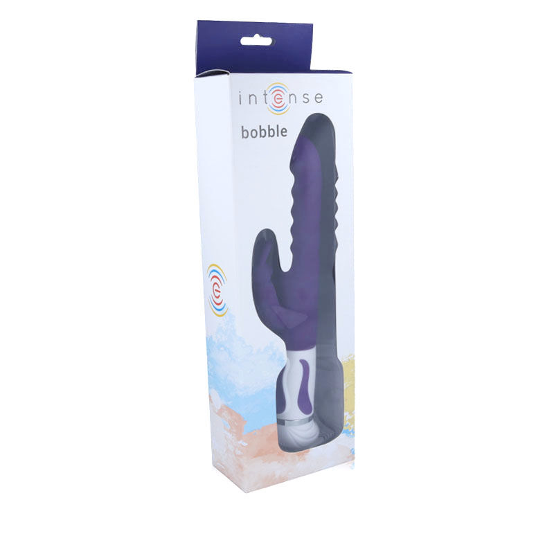 INTENSE - VIBRATEUR BOBBLE ROTATEUR SILICONE LILAS – Image 5