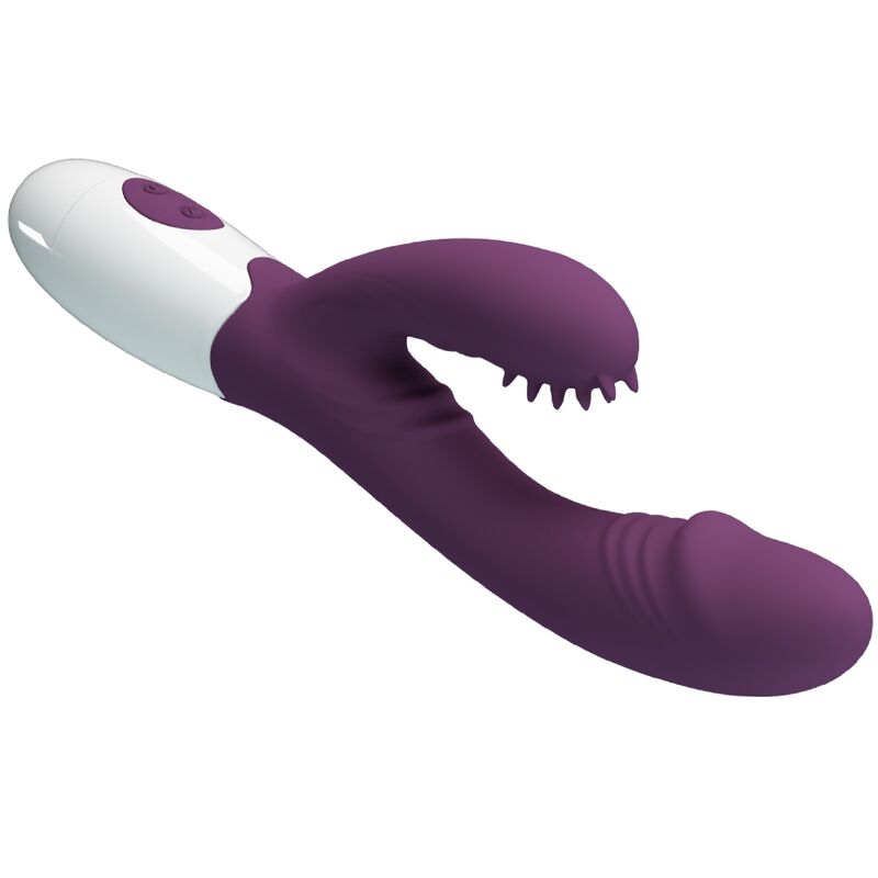 PRETTY LOVE - ANDRE VIBRATEUR RABBIT & STIMULATEUR DE POINT G VIOLET – Image 5