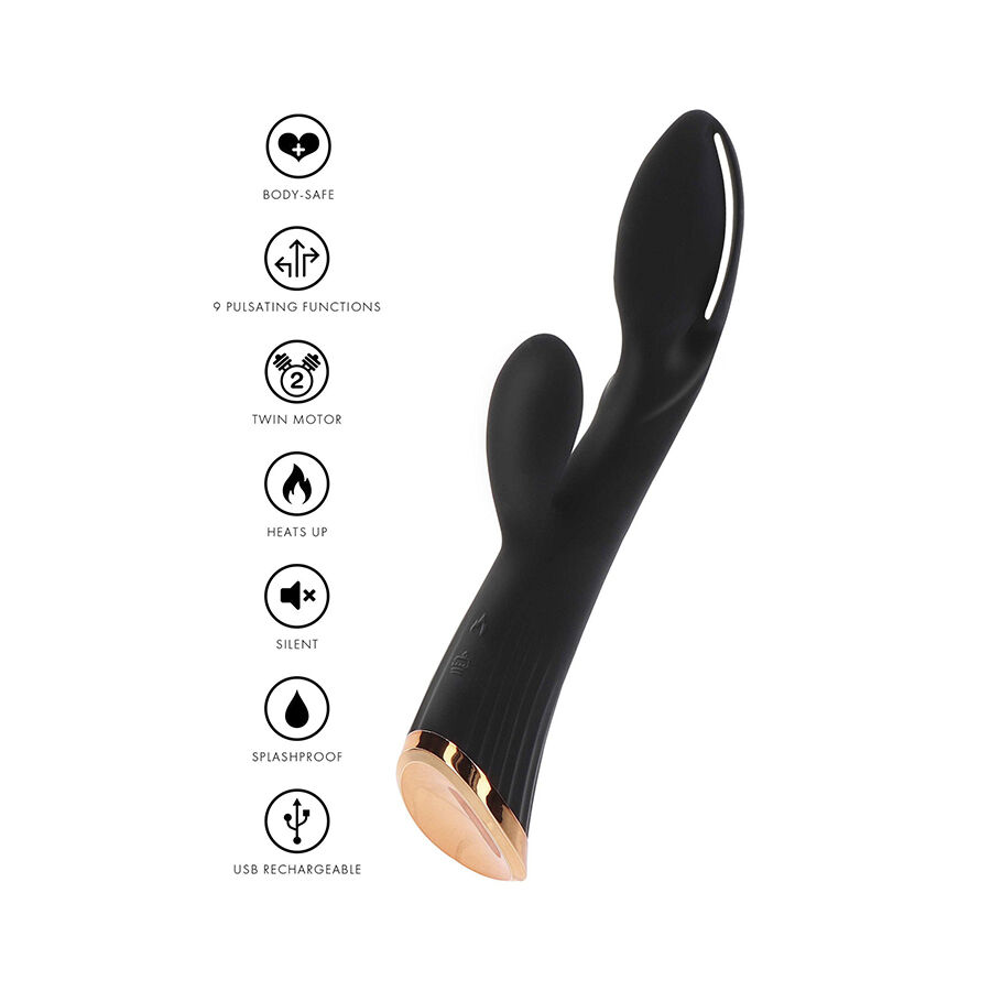 TOYJOY - IVY CASSIA XTRA INTENSE STIMULATEUR DE CLITORIS VIBRATEUR NOIR – Image 5