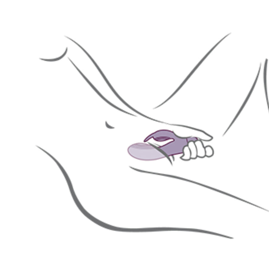 ROCKS-OFF - GLO-GIRL VIBRATEUR LAPIN VIOLET – Image 5