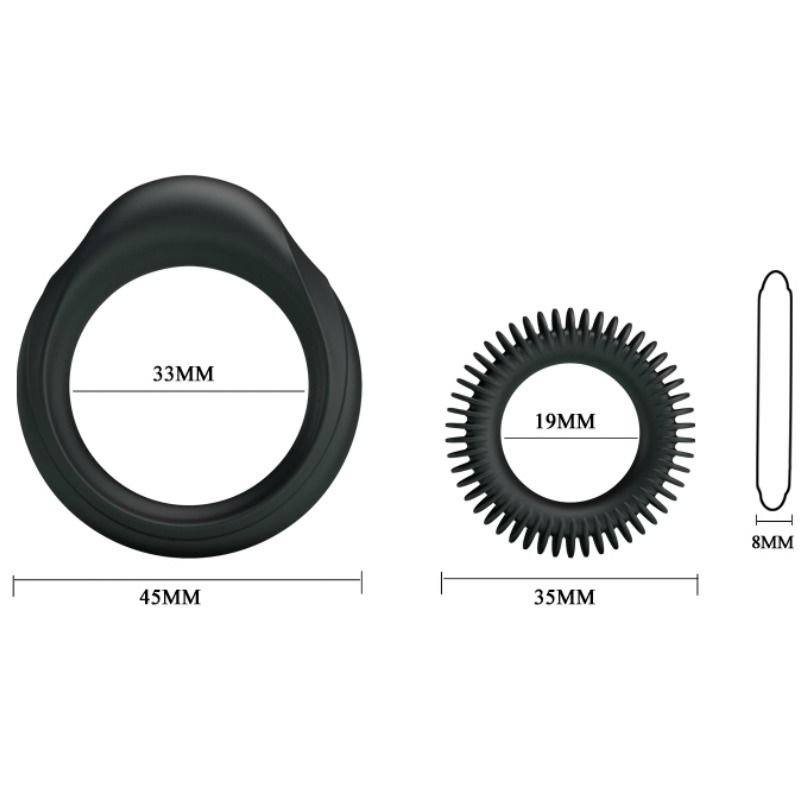 BAILE - KIT 2 ANNEAUX SILICONE ANNEAU VIRILIT? – Image 5