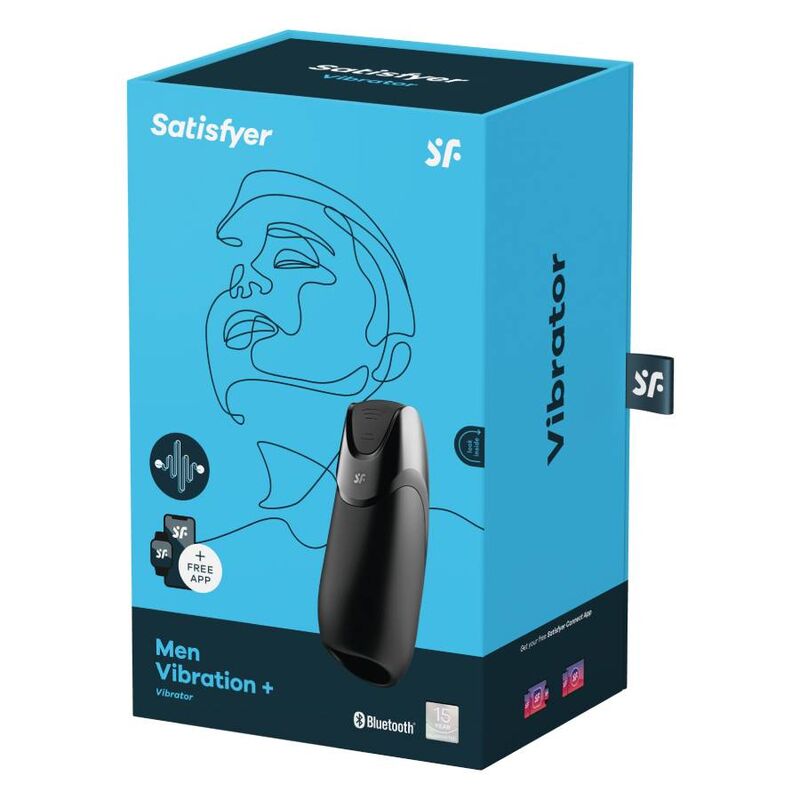 SATISFYER - HOMME VIBRATION+ NOIR – Image 5
