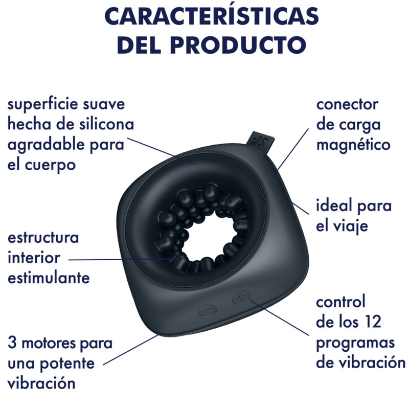 SATISFYER - RING STROKER MASTURBATEUR & VIBRATEUR – Image 5