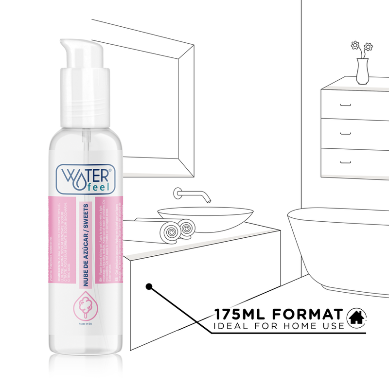 WATERFEEL - LUBRIFIANT NUAGE DE SUCRE 175 ML – Image 5