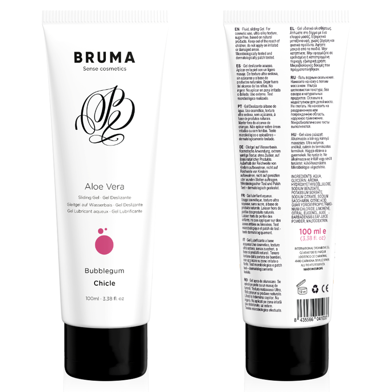 BRUMA - GEL GLISSANT ALOE VERA SAVEUR BUBBLEGUM 100 ML – Image 5