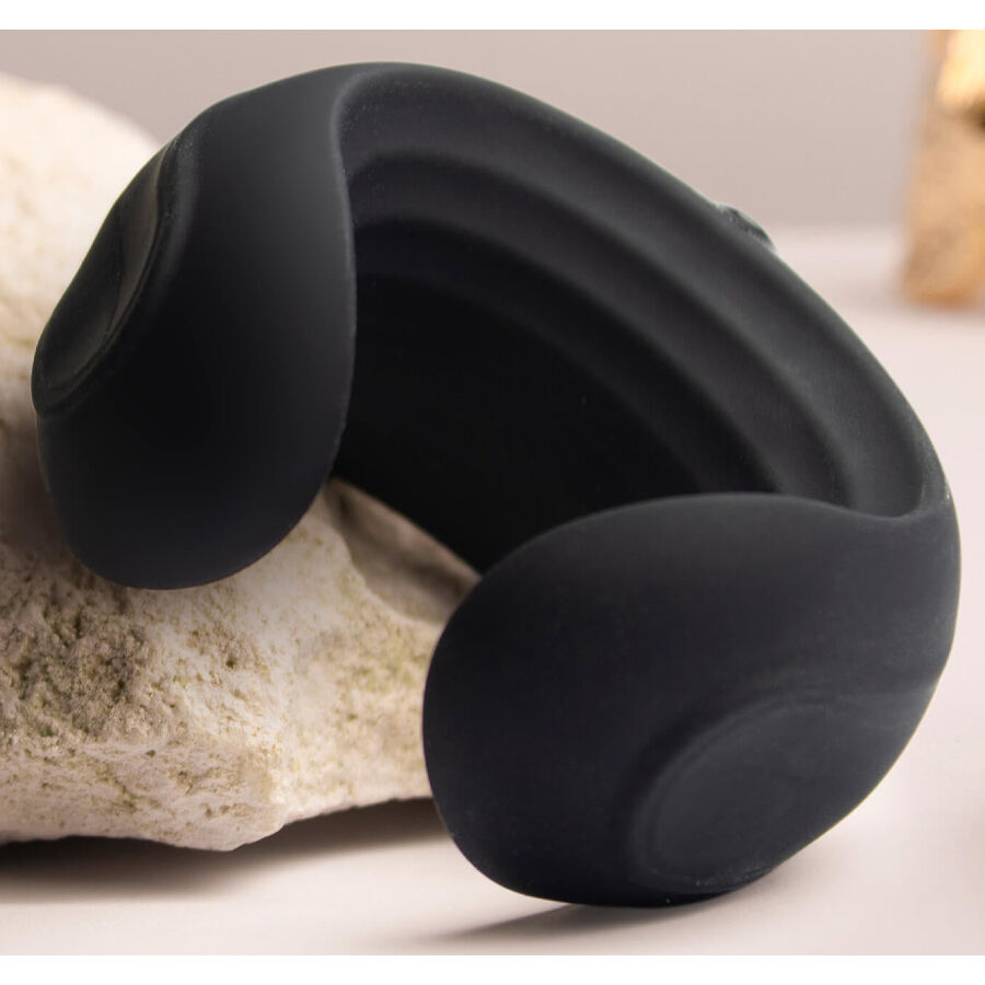 ROCKS-OFF - MASTURBATEUR VIBRATEUR ECHO BLACK – Image 5