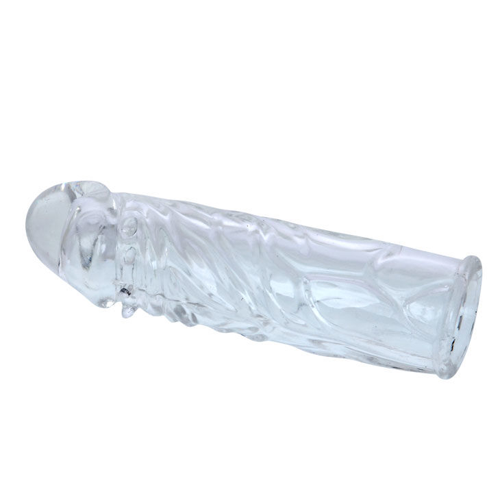 BAILE - HOUSSE DE PÉNIS EN SILICONE STIMULANTE ROSE 13 CM – Image 6
