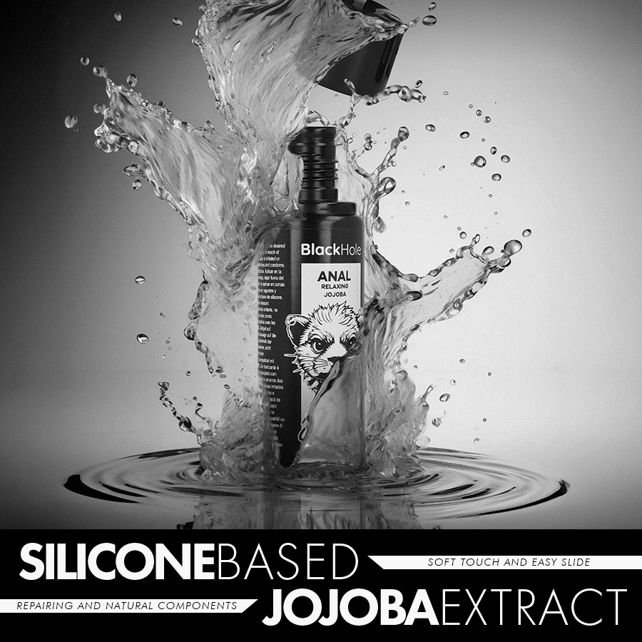 BLACK HOLE - RELAXANT ANAL JOJOBA RELAX BASE SILICONE 100 ML – Image 5