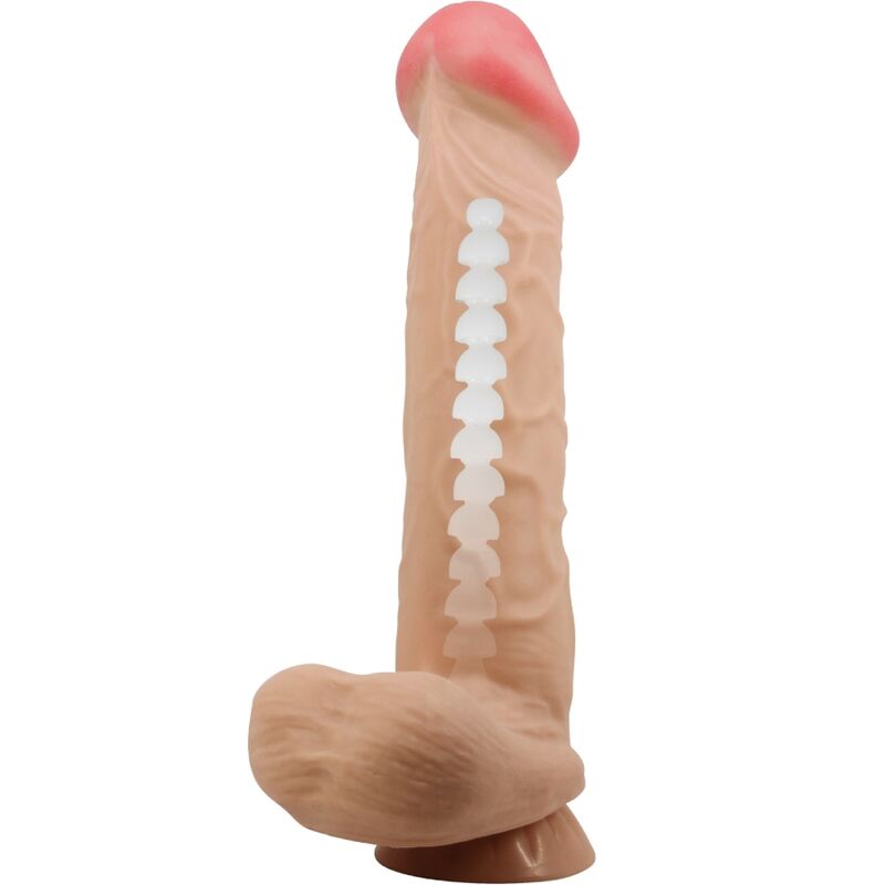 PRETTY LOVE - SÉRIE SLIDING SKIN GODE RÉALISTE AVEC VENTOUSE SLIDING SKIN FLESH 26 CM – Image 4