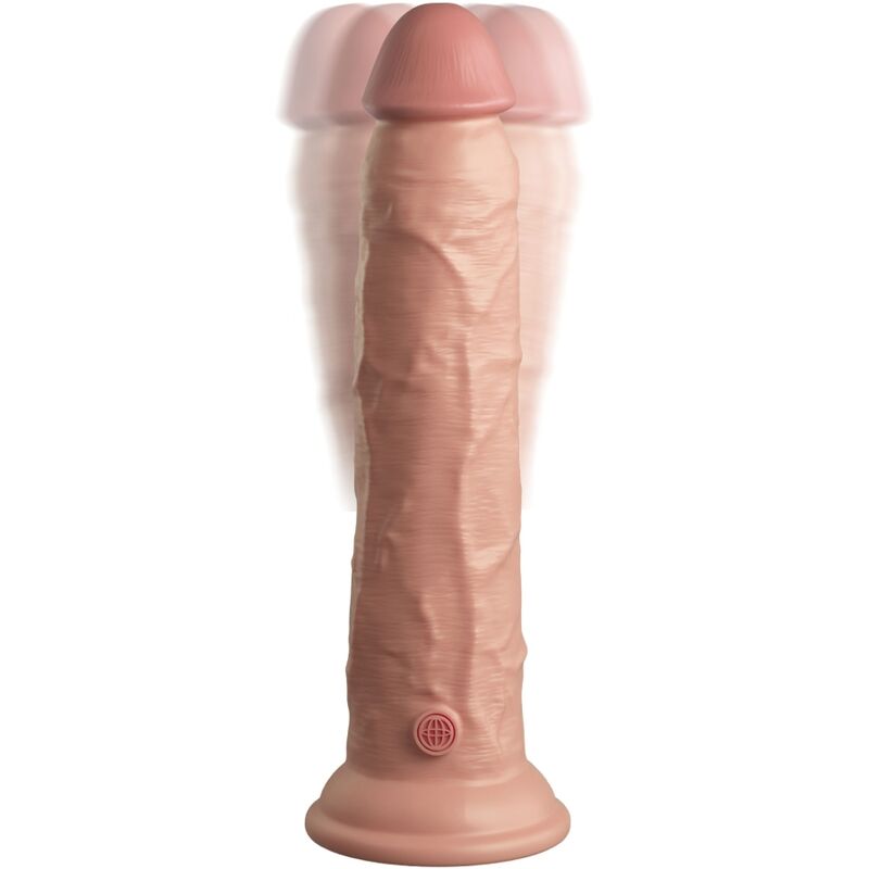 KING COCK - ELITE VIBRATEUR GODE RÉALISTE & TÉLÉCOMMANDE EN SILICONE 23 CM – Image 5