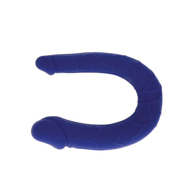 GET REAL - MINI DOUBLE DONG RÉALISTE BLEU – Image 6