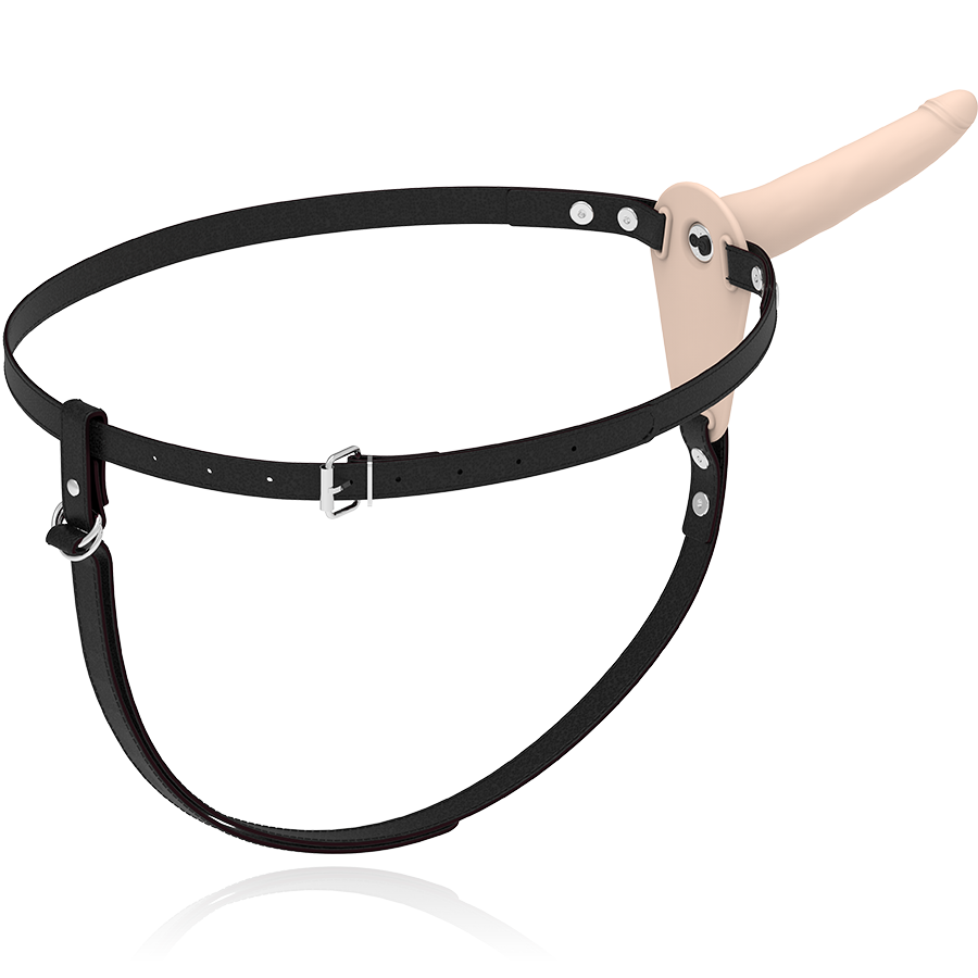 FETISH SUBMISSIVE HARNESS - VIBRATEUR SILICONE FLESH 15 CM – Image 6
