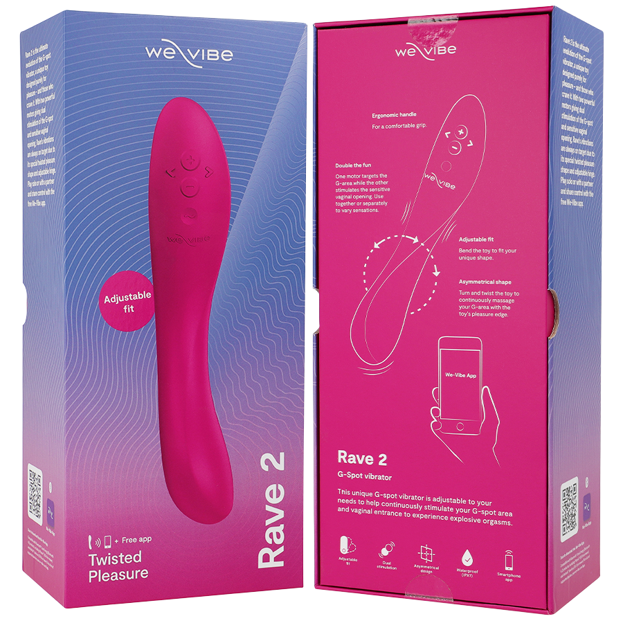 WE-VIBE - RAVE 2 VIBRATEUR POINT ROSE – Image 6