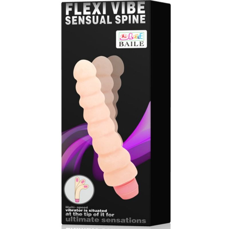 BAILE - VIBRATEUR FLEXIBLE FLEXI VIBE SENSUAL SPINE 19 CM – Image 6