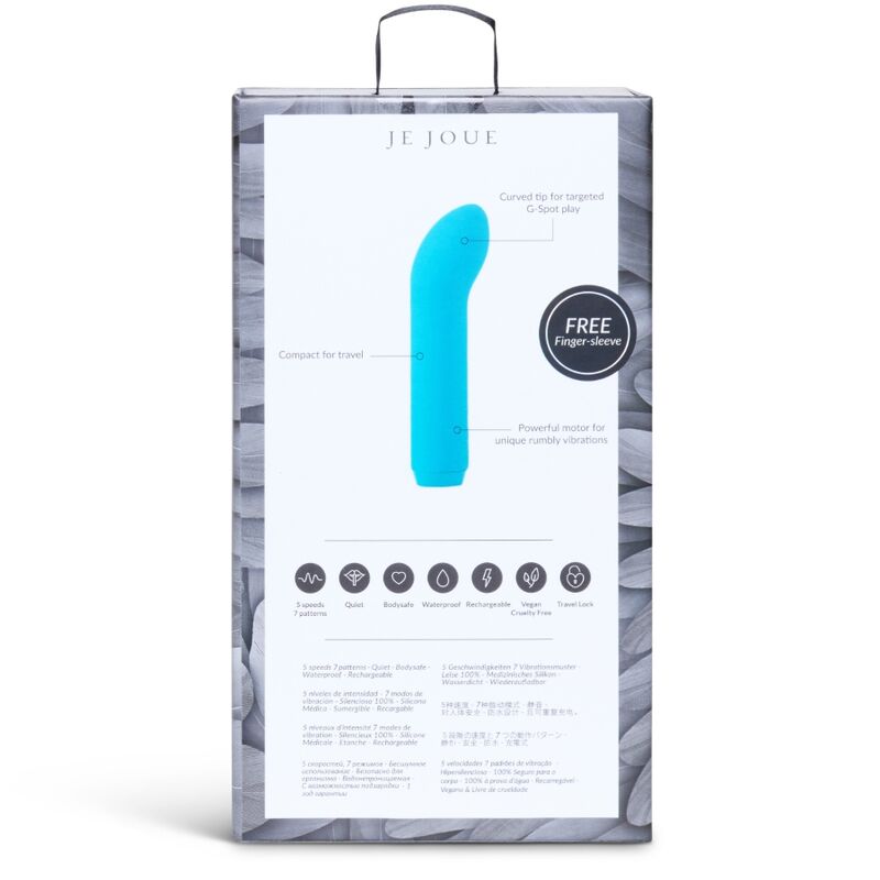 JE JOUE - VIBRATEUR BULLET G-SPOT BLEU – Image 6
