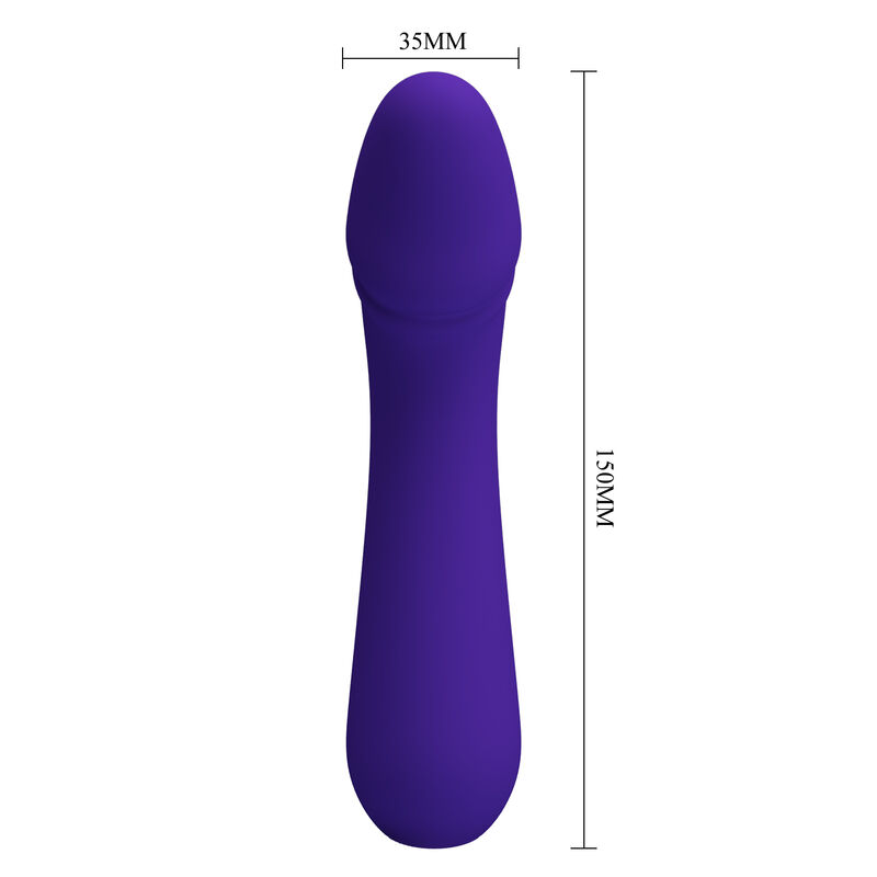 PRETTY LOVE - VIBRATEUR RECHARGEABLE CETUS VIOLET – Image 6