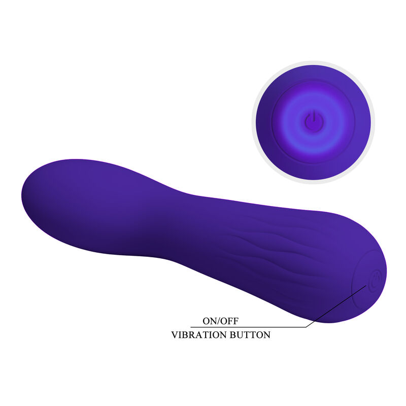 PRETTY LOVE - VIBRATEUR RECHARGEABLE FAUN VIOLET – Image 6