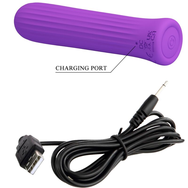 PRETTY LOVE - BLANCHE VIBRATEUR STIMULATEUR LILAS – Image 6