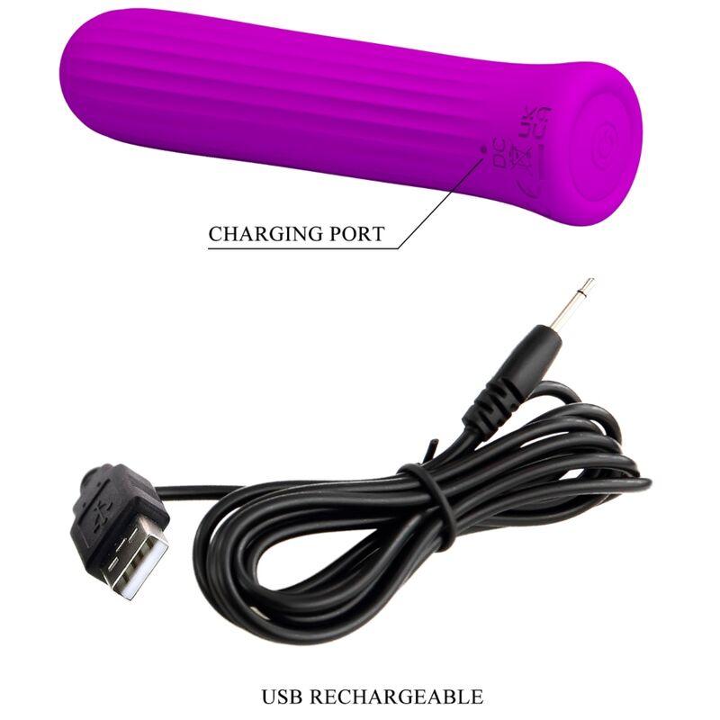 PRETTY LOVE - BLANCHE VIBRATEUR STIMULATEUR ROSE – Image 6