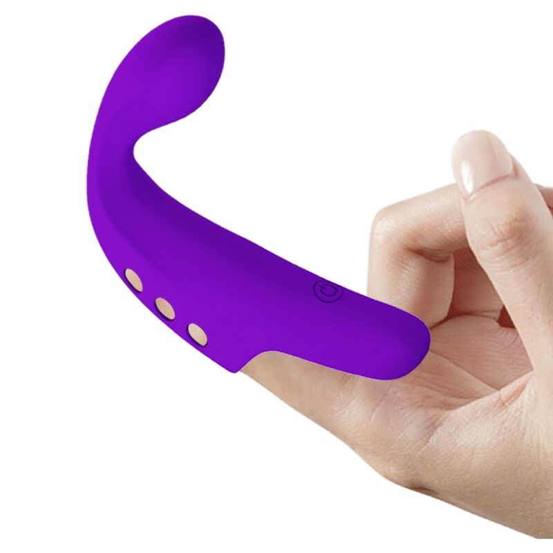 PRETTY LOVE - VIBRATEUR DOIGT RECHARGEABLE GORGON VIOLET – Image 6
