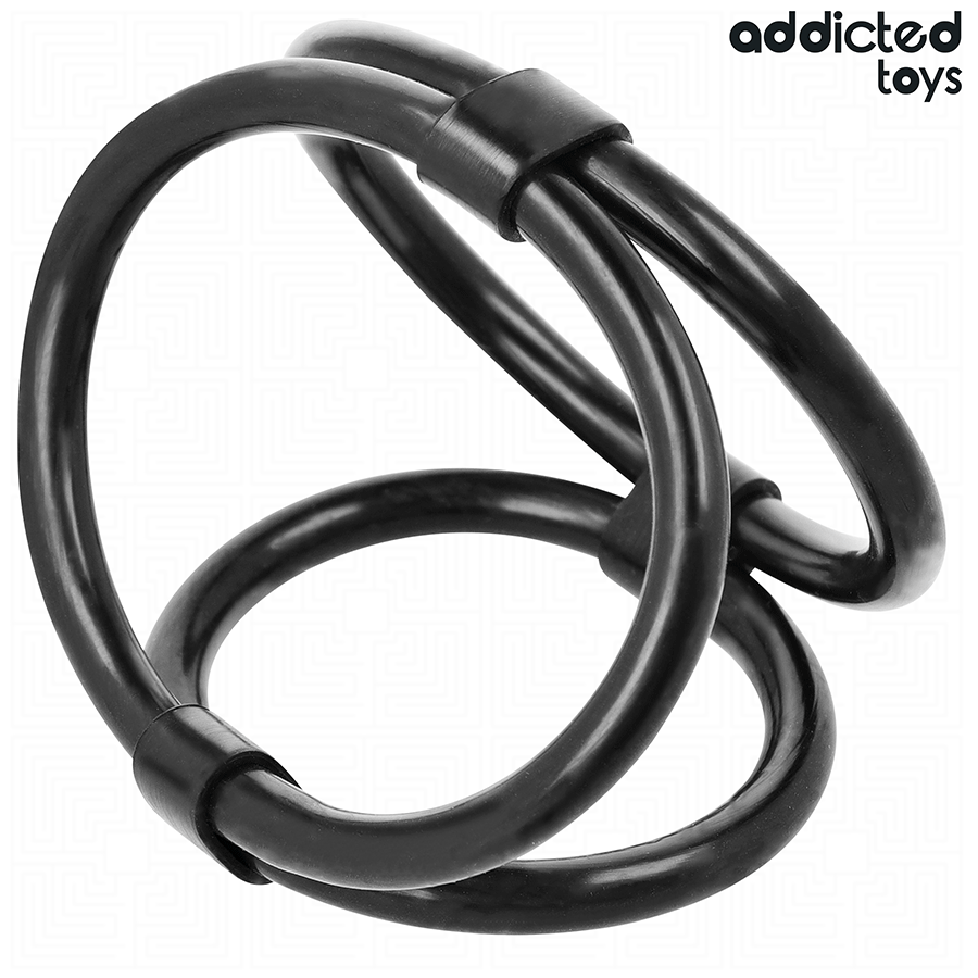 ADDICTED TOYS - ANNEAU PÉNIS TRIPLE – Image 6
