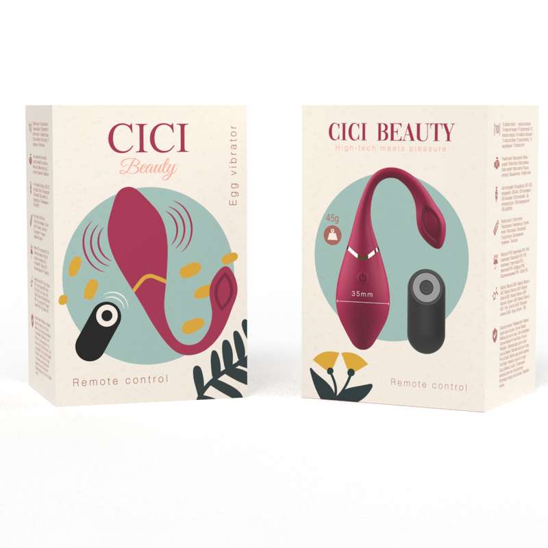 CICI BEAUTY - PREMIUM SILICONE EGG VIBRATEUR TÉLÉCOMMANDE – Image 6