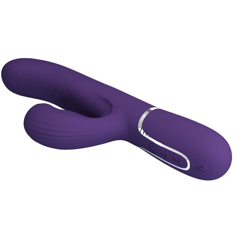 PRETTY LOVE - PERLITA VIBRATEUR G-SPOT 3 EN 1 MULTIFONCTION VIOLET – Image 6