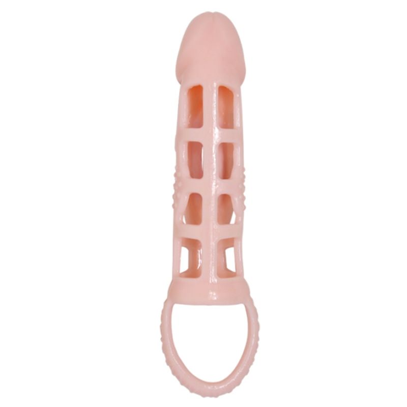 PRETTY LOVE - HOUSSE DEXTENSION DE PÉNIS HARRISON AVEC VIBRATION ET SANGLE 13.5 CM – Image 6