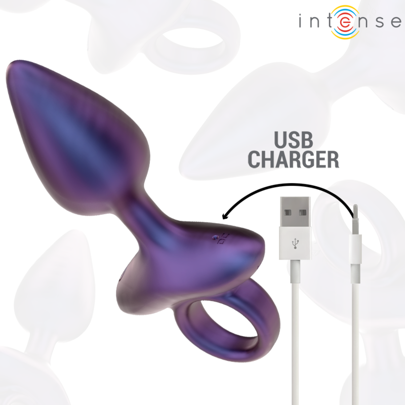 INTENSE - MICHAEL PLUG ANAL VIBRANT MODÈLE 2 TÉLÉCOMMANDE – Image 6