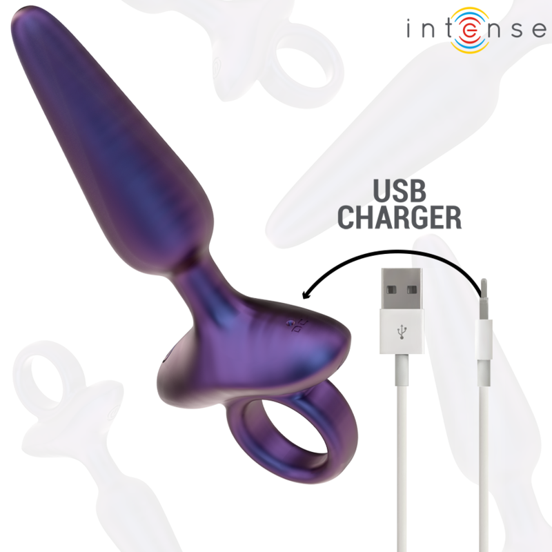 INTENSE - MARLON PLUG ANAL VIBRANT MODÈLE 4 TÉLÉCOMMANDE – Image 6