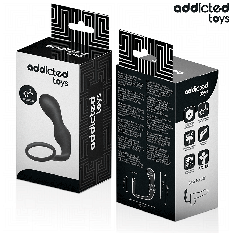 ADDICTED TOYS - PLUG ANAL AVEC ANNEAU MODÈLE 3 – Image 6