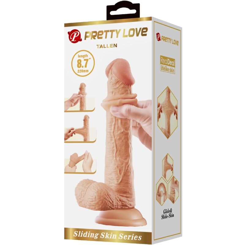 PRETTY LOVE - GRAND GODE RÉALISTE 22 CM CHAIR – Image 6