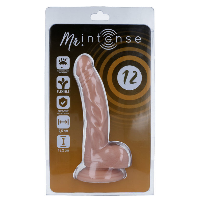 MR INTENSE - 12 PÉNIS RÉALISTE 18.2 CM -O- 2.5 CM – Image 6