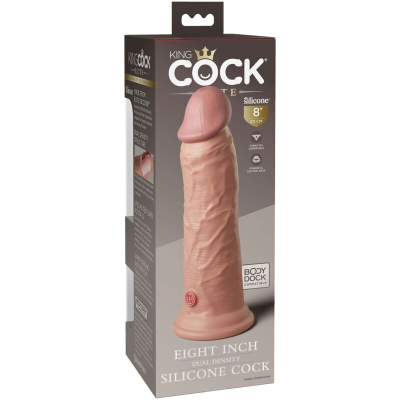 KING COCK - ELITE GODE RÉALISTE EN SILICONE 20.3 CM – Image 6
