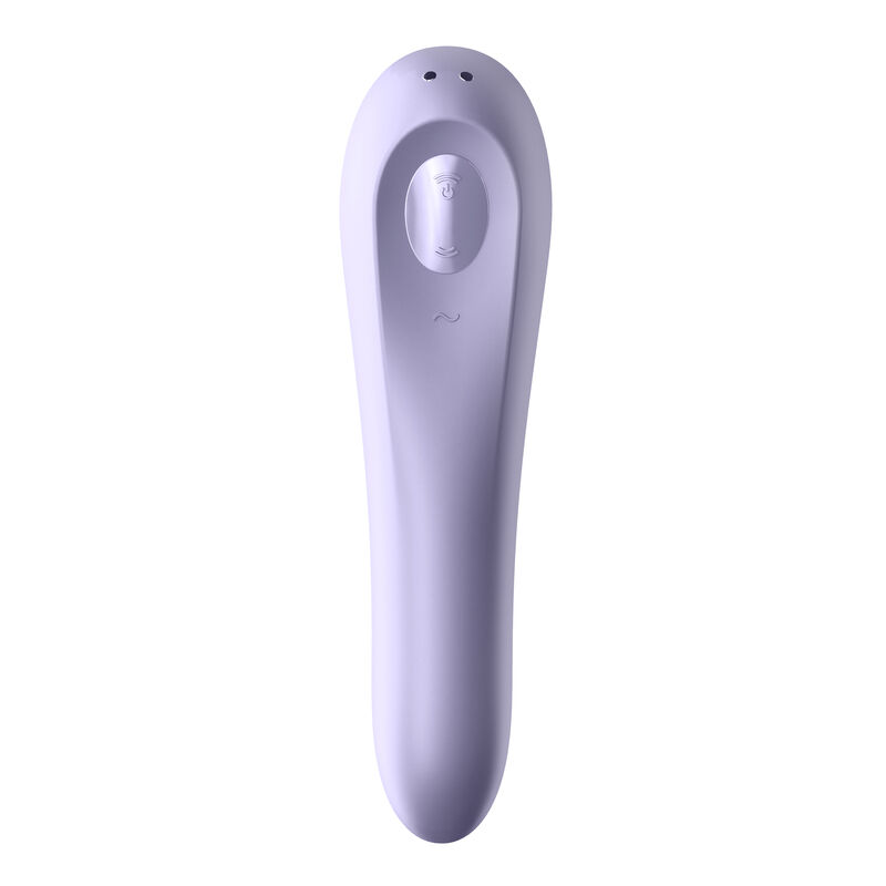 SATISFYER - VIBRATEUR DUAL PLEASURE AIR PULSE MAUVE – Image 6