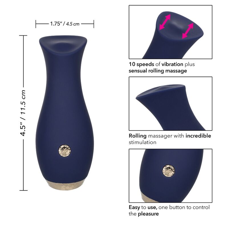 CALEXOTICS - MASSEUR CHIC TULIPE BLEU – Image 6
