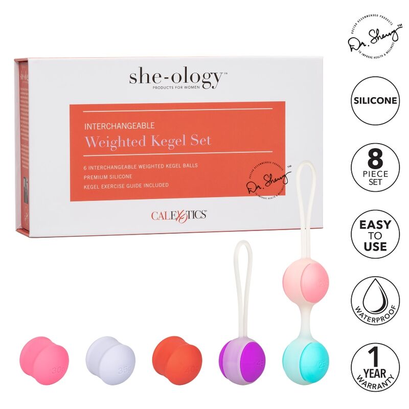 CALEXOTICS - ELLE-OLOGIE ENSEMBLE BOLAS KEGEL INTERCAMBIABLES – Image 6