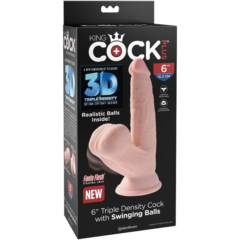 KING COCK - PLUS BALLES GODE 3D 12.7 CM – Image 6